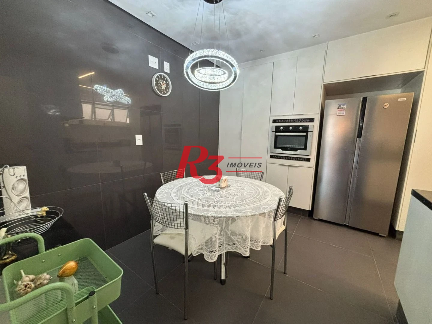 Apartamento com 3 dormitórios à venda, 188 m² por R$ 1.600.000,00 - Boqueirão - Santos/SP