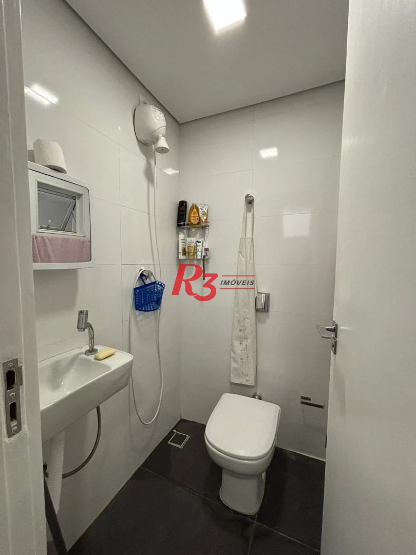 Apartamento com 3 dormitórios à venda, 188 m² por R$ 1.600.000,00 - Boqueirão - Santos/SP