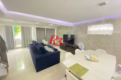 Sobrado à venda, 212 m² por R$ 1.500.000,00 - Embaré - Santos/SP