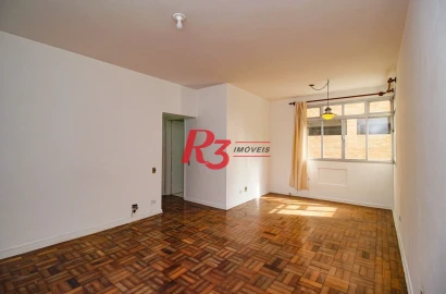 Apartamento com 2 dormitórios à venda, 115 m² por R$ 540.000,00 - Boqueirão - Santos/SP