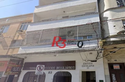 Conjunto, 96 m² - venda por R$ 350.000,00 ou aluguel por R$ 3.300,00/mês - Centro - Santos/SP