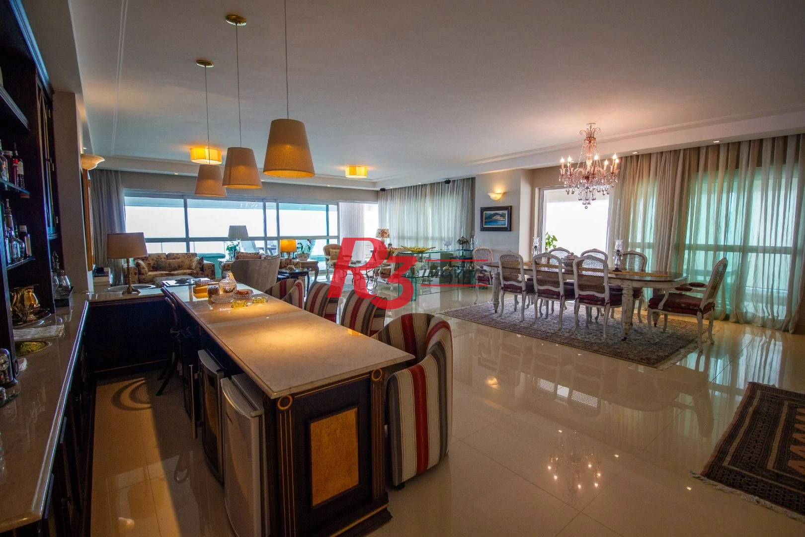 Apartamento à venda, 475 m² por R$ 12.000.000,00 - Gonzaga - Santos/SP
