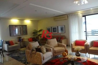 Apartamento à venda, 246 m² por R$ 2.350.000,00 - Boqueirão - Santos/SP