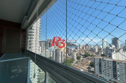 Apartamento com 1 dormitório à venda, 49 m² por R$ 650.000,00 - Ponta da Praia - Santos/SP