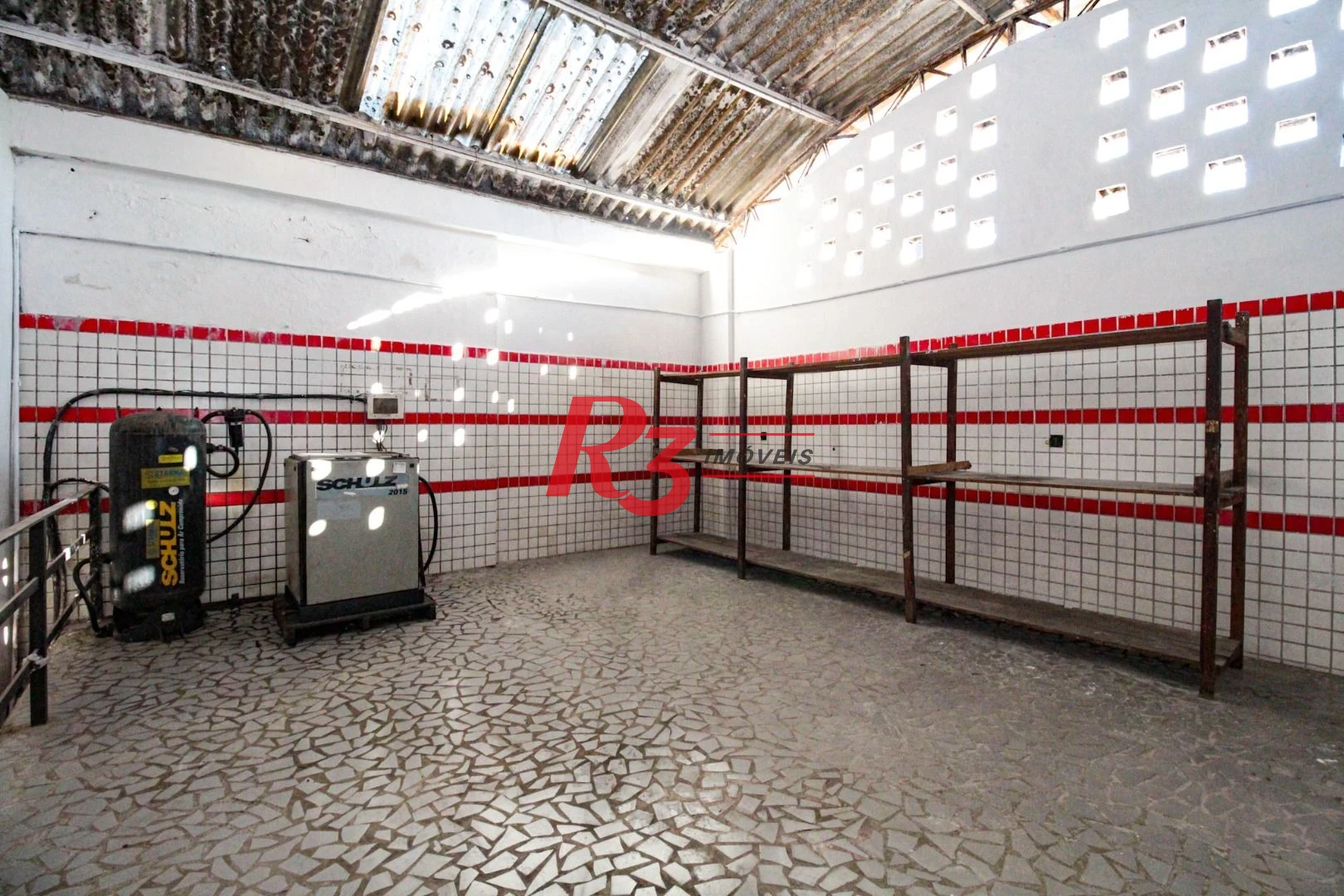 Galpão para alugar, 425 m² por R$ 11.690,00/mês - Vila Nova - Santos/SP
