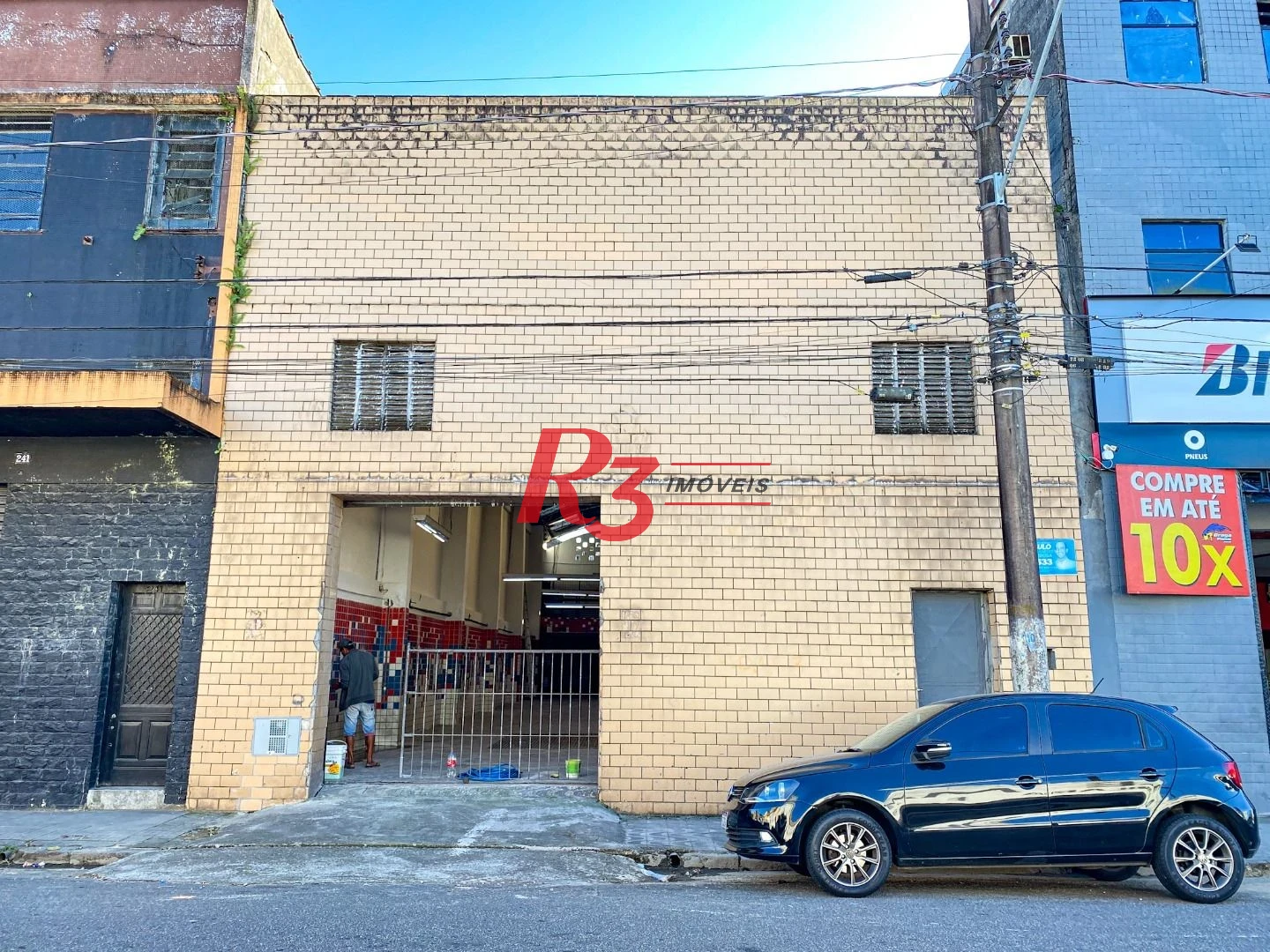 Galpão para alugar, 425 m² por R$ 11.690,00/mês - Vila Nova - Santos/SP