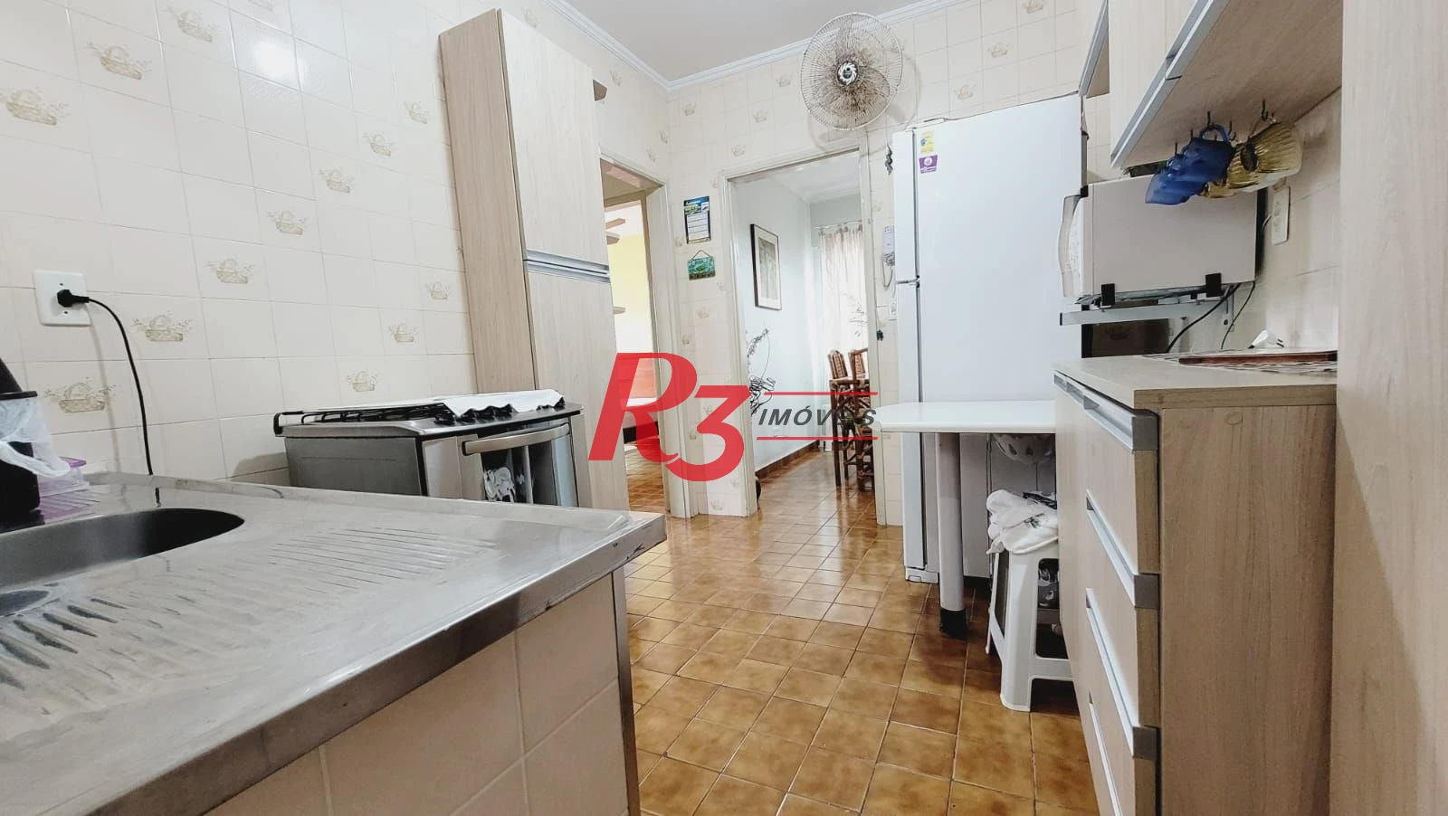 Apartamento com 2 dormitórios à venda, 97 m² por R$ 330.000,00 - Vila Assunção - Praia Grande/SP