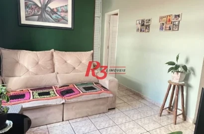 Apartamento com 1 dormitório à venda, 43 m² por R$ 310.000,00 - Gonzaga - Santos/SP