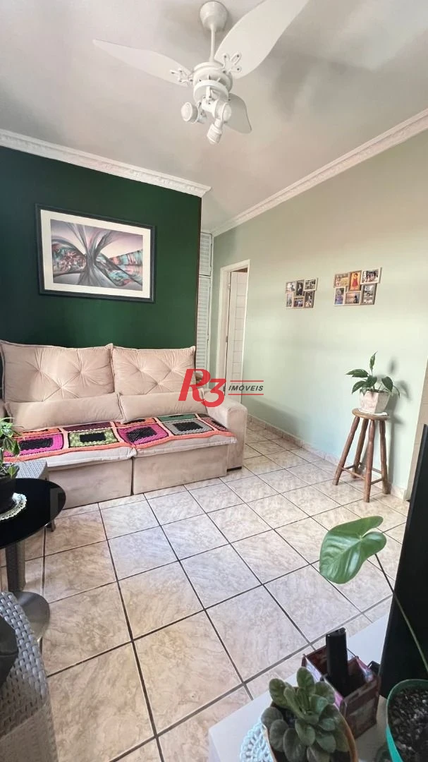 Apartamento com 1 dormitório à venda, 43 m² por R$ 310.000,00 - Gonzaga - Santos/SP