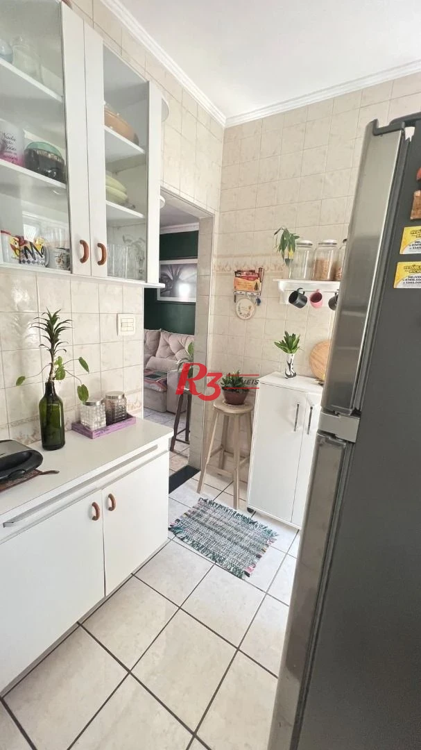 Apartamento com 1 dormitório à venda, 43 m² por R$ 310.000,00 - Gonzaga - Santos/SP