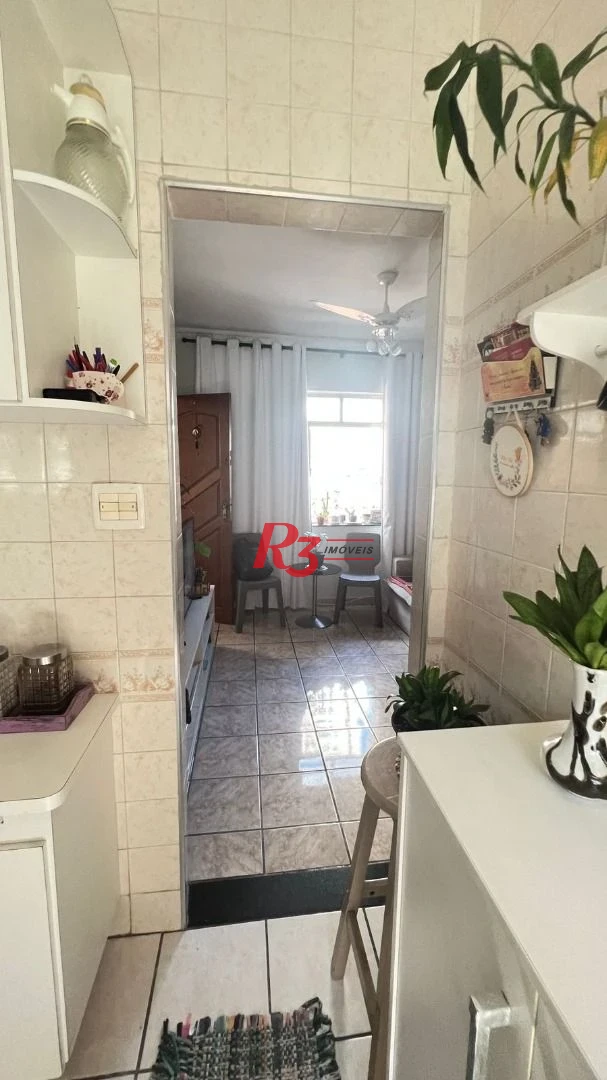 Apartamento com 1 dormitório à venda, 43 m² por R$ 310.000,00 - Gonzaga - Santos/SP