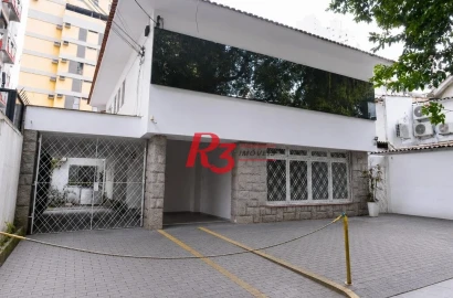 Casa, 354 m² - venda por R$ 5.000.000,00 ou aluguel por R$ 30.000,01/mês - Boqueirão - Santos/SP