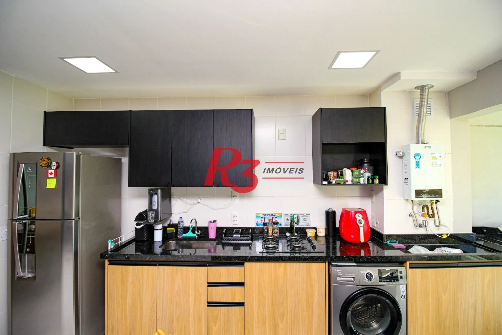 Apartamento com 1 dormitório para alugar, 48 m² por R$ 4.000,00/mês - José Menino - Santos/SP