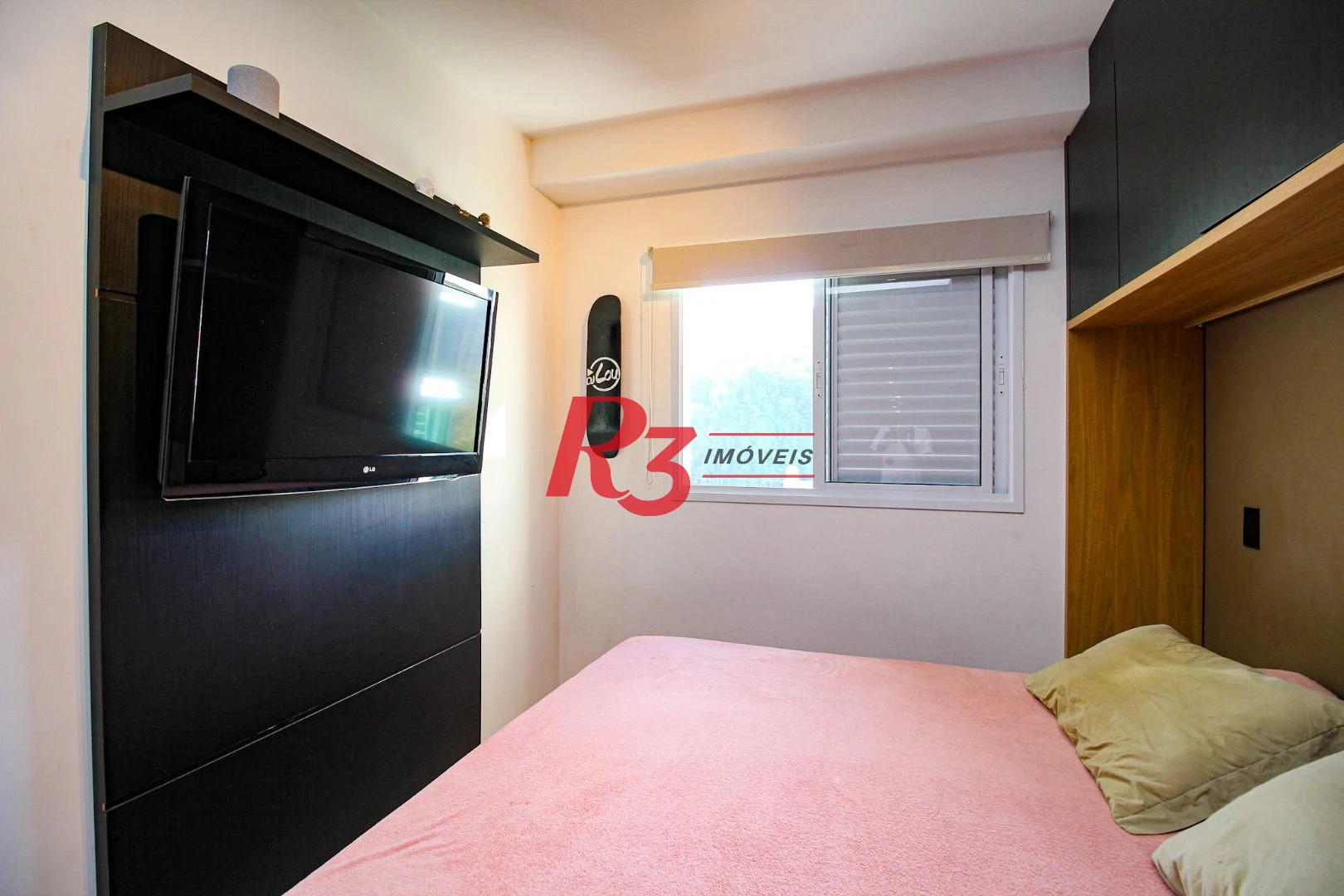 Apartamento com 1 dormitório para alugar, 48 m² por R$ 4.000,00/mês - José Menino - Santos/SP