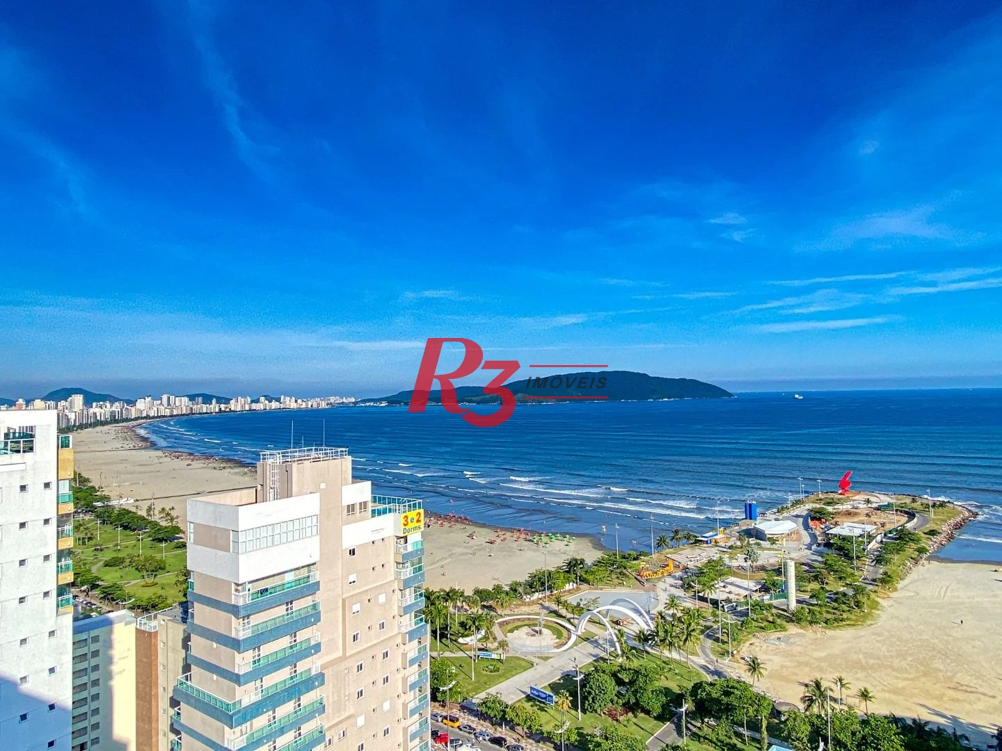 Apartamento com 1 dormitório para alugar, 48 m² por R$ 4.000,00/mês - José Menino - Santos/SP