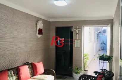 Casa com 2 dormitórios à venda, 150 m² por R$ 1.760.000,00 - Embaré - Santos/SP