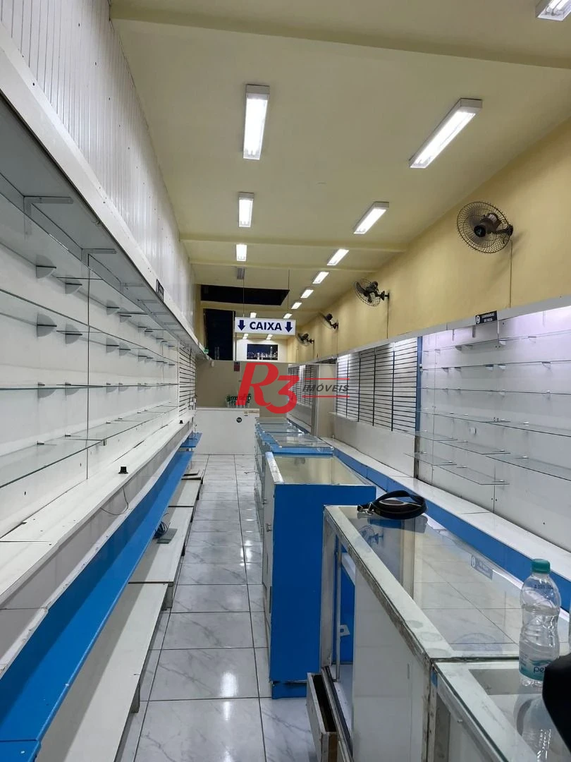 Loja, 154 m² - venda por R$ 800.000,00 ou aluguel por R$ 7.300,00/mês - Centro - Santos/SP
