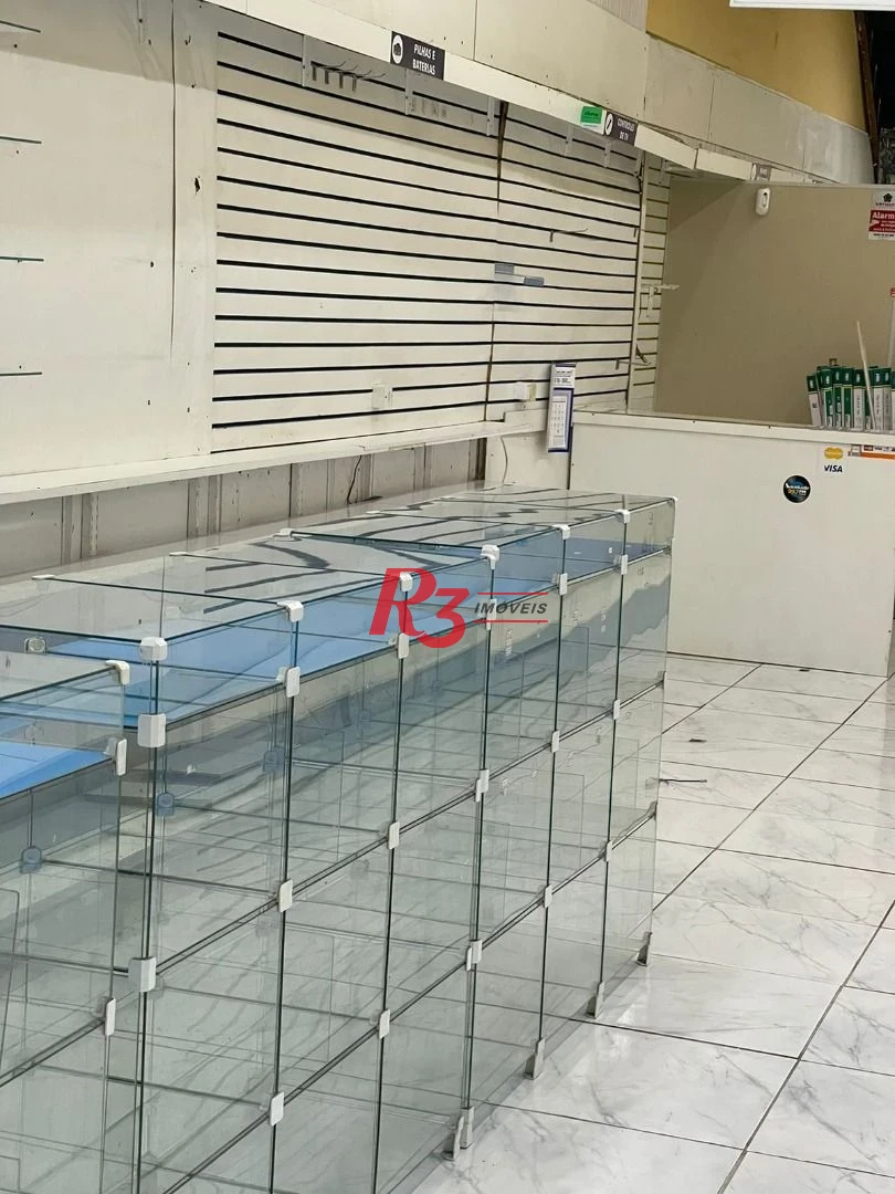 Loja, 154 m² - venda por R$ 800.000,00 ou aluguel por R$ 7.300,00/mês - Centro - Santos/SP
