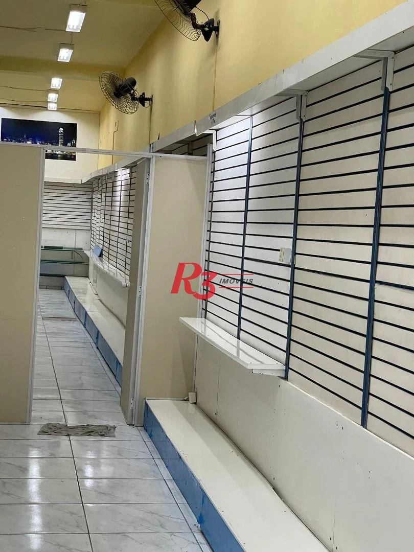 Loja, 154 m² - venda por R$ 800.000,00 ou aluguel por R$ 7.300,00/mês - Centro - Santos/SP