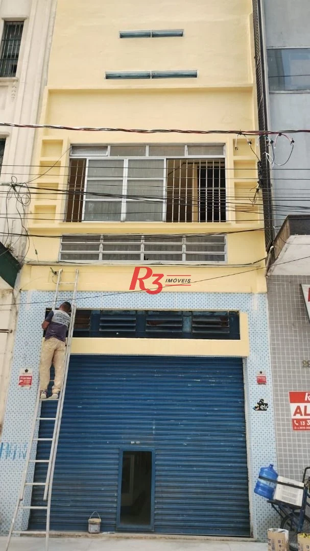 Loja, 154 m² - venda por R$ 800.000,00 ou aluguel por R$ 7.300,00/mês - Centro - Santos/SP