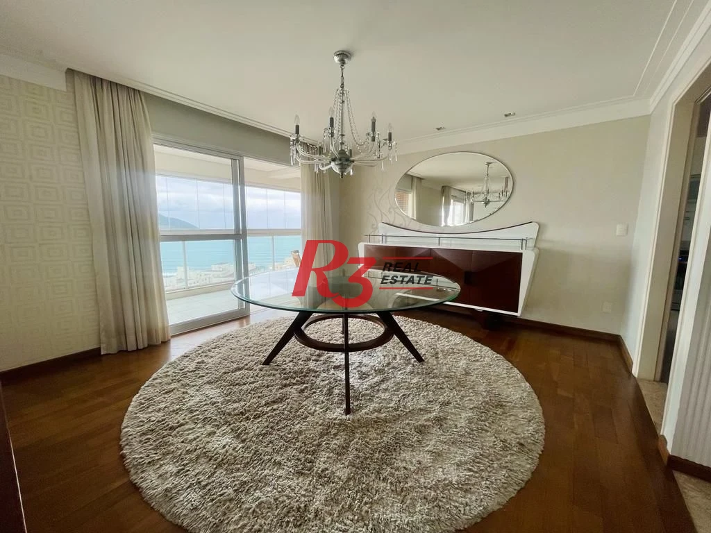 Apartamento com 4 dormitórios para alugar, 204 m² por R$ 24.000,00/mês - Embaré - Santos/SP