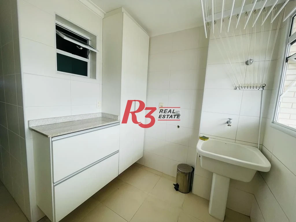 Apartamento com 4 dormitórios para alugar, 204 m² por R$ 24.000,00/mês - Embaré - Santos/SP
