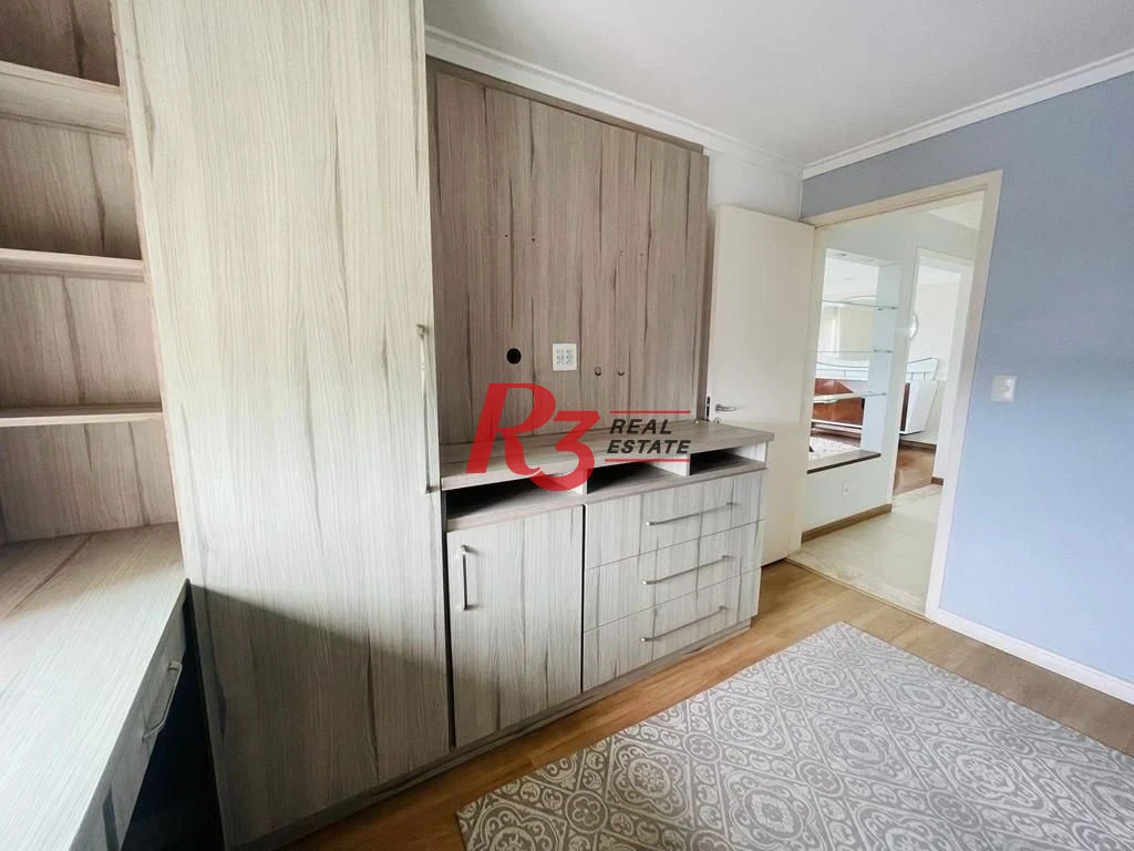 Apartamento com 4 dormitórios para alugar, 204 m² por R$ 24.000,00/mês - Embaré - Santos/SP