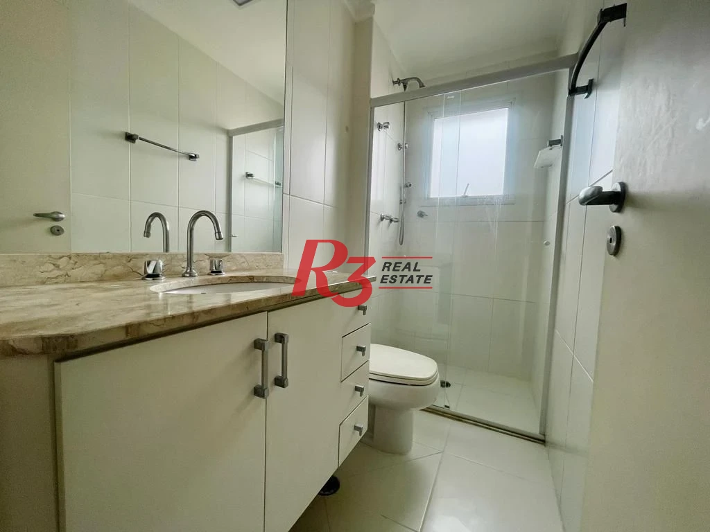 Apartamento com 4 dormitórios para alugar, 204 m² por R$ 24.000,00/mês - Embaré - Santos/SP