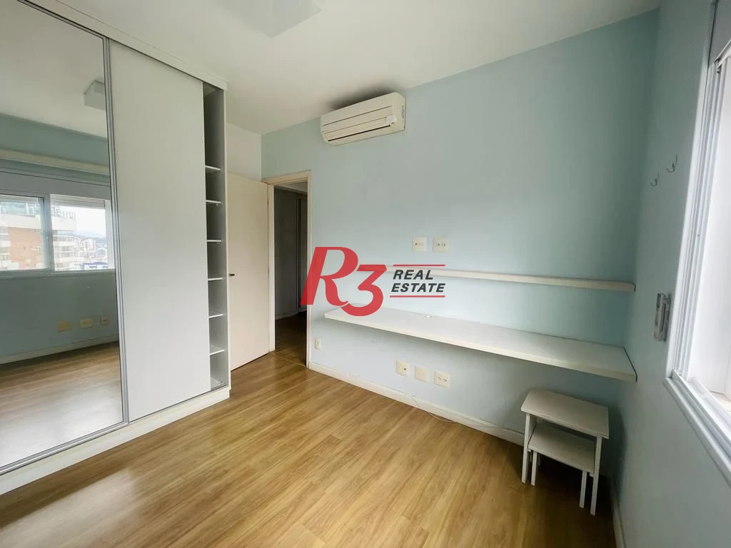 Apartamento com 4 dormitórios para alugar, 204 m² por R$ 24.000,00/mês - Embaré - Santos/SP