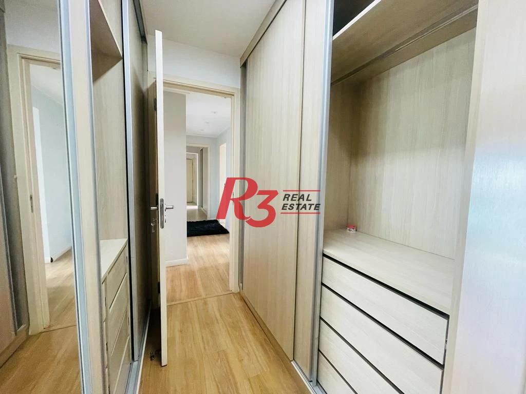 Apartamento com 4 dormitórios para alugar, 204 m² por R$ 24.000,00/mês - Embaré - Santos/SP