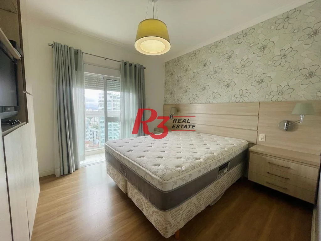 Apartamento com 4 dormitórios para alugar, 204 m² por R$ 24.000,00/mês - Embaré - Santos/SP