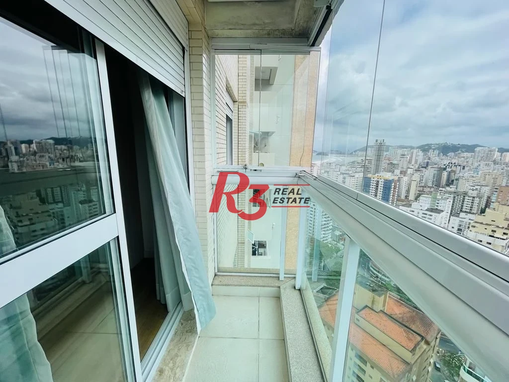 Apartamento com 4 dormitórios para alugar, 204 m² por R$ 24.000,00/mês - Embaré - Santos/SP