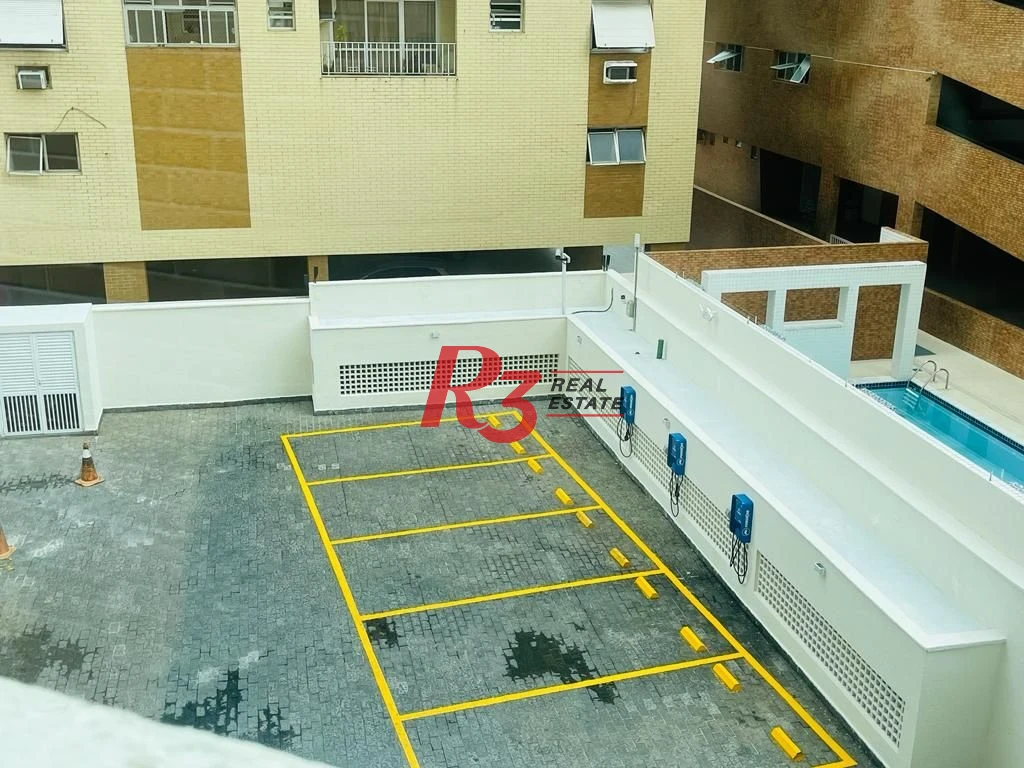 Apartamento com 4 dormitórios para alugar, 204 m² por R$ 24.000,00/mês - Embaré - Santos/SP
