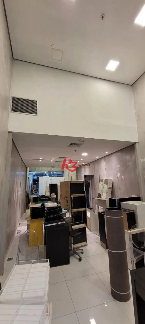 Loja para alugar, 29 m² por R$ 5.500,00/mês - Gonzaga - Santos/SP