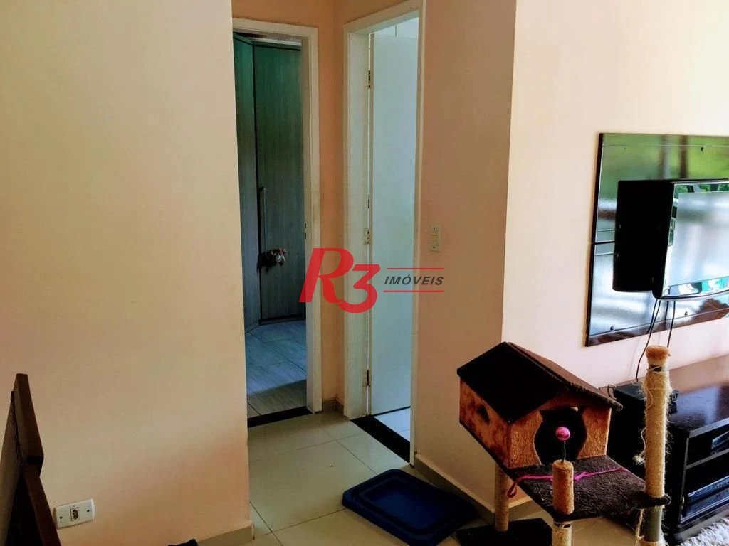 Apartamento com 2 dormitórios à venda, 55 m² por R$ 300.000,00 - Morro de Nova Cintra - Santos/SP