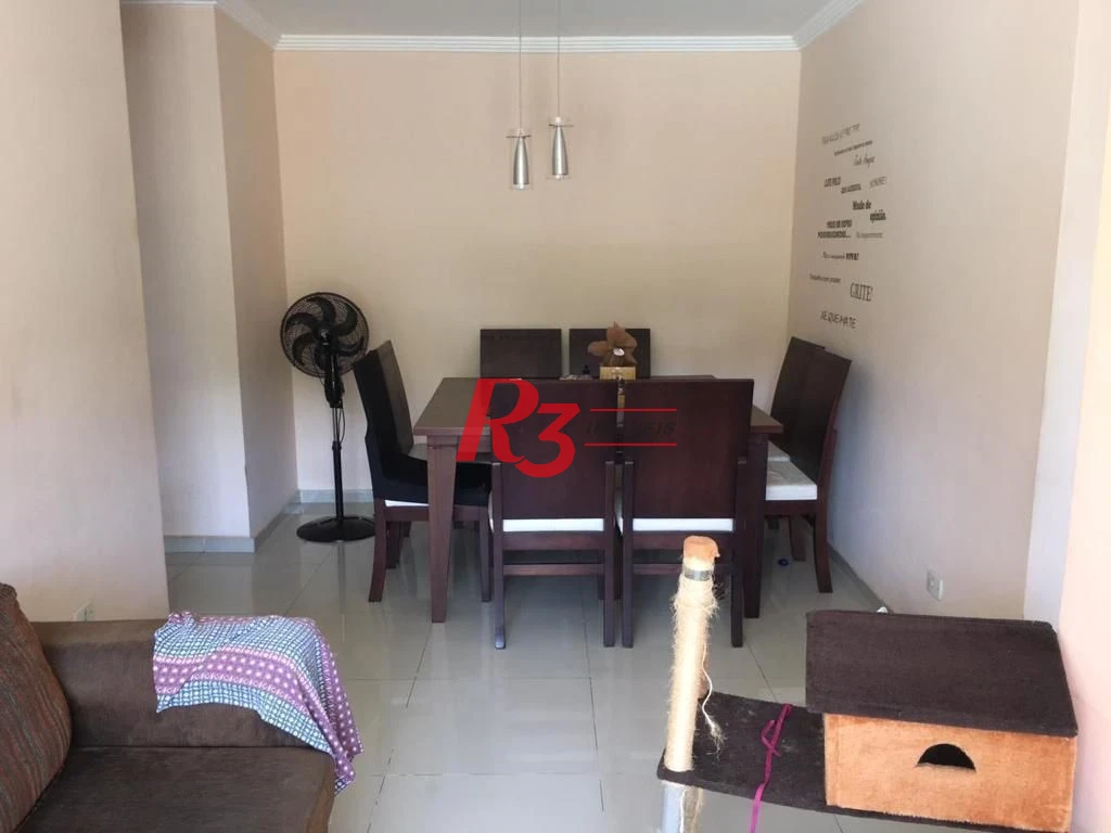 Apartamento com 2 dormitórios à venda, 55 m² por R$ 300.000,00 - Morro de Nova Cintra - Santos/SP
