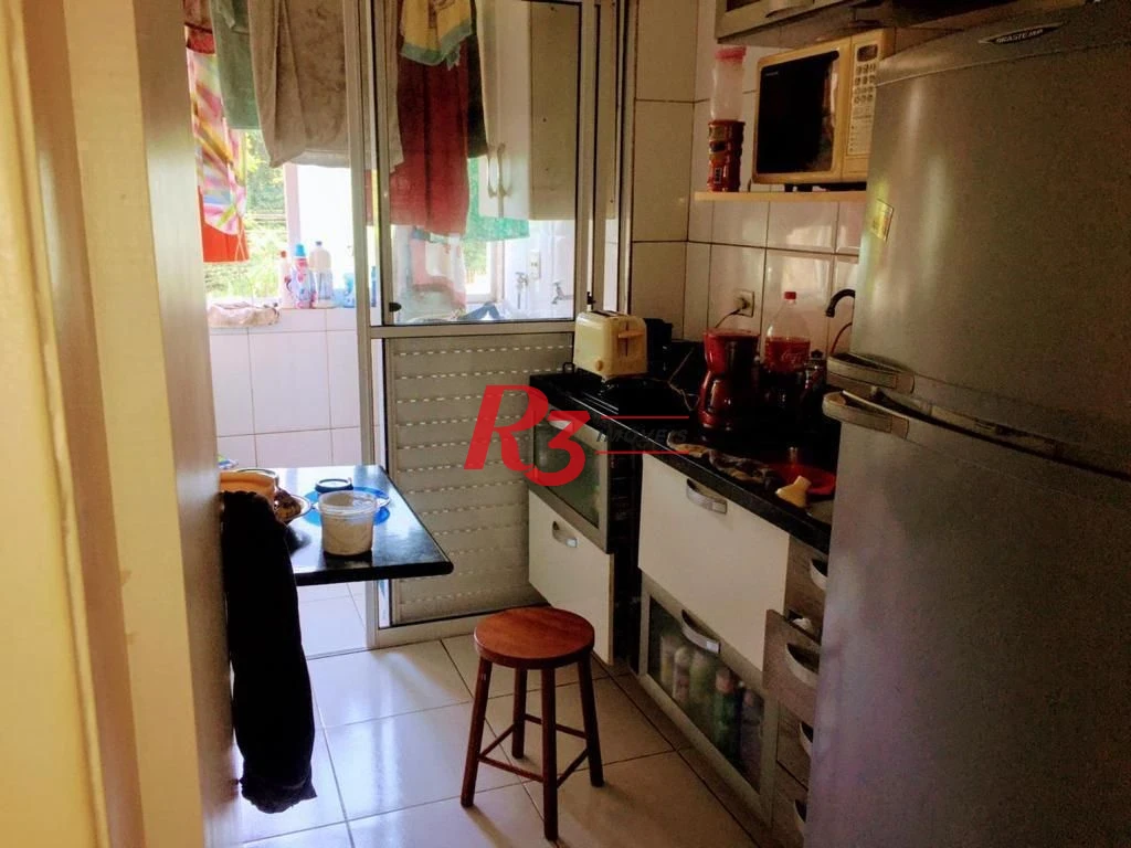 Apartamento com 2 dormitórios à venda, 55 m² por R$ 300.000,00 - Morro de Nova Cintra - Santos/SP