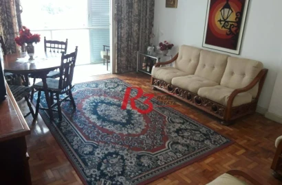 Apartamento com 2 dormitórios à venda, 86 m² por R$ 700.000,00 - Aparecida - Santos/SP