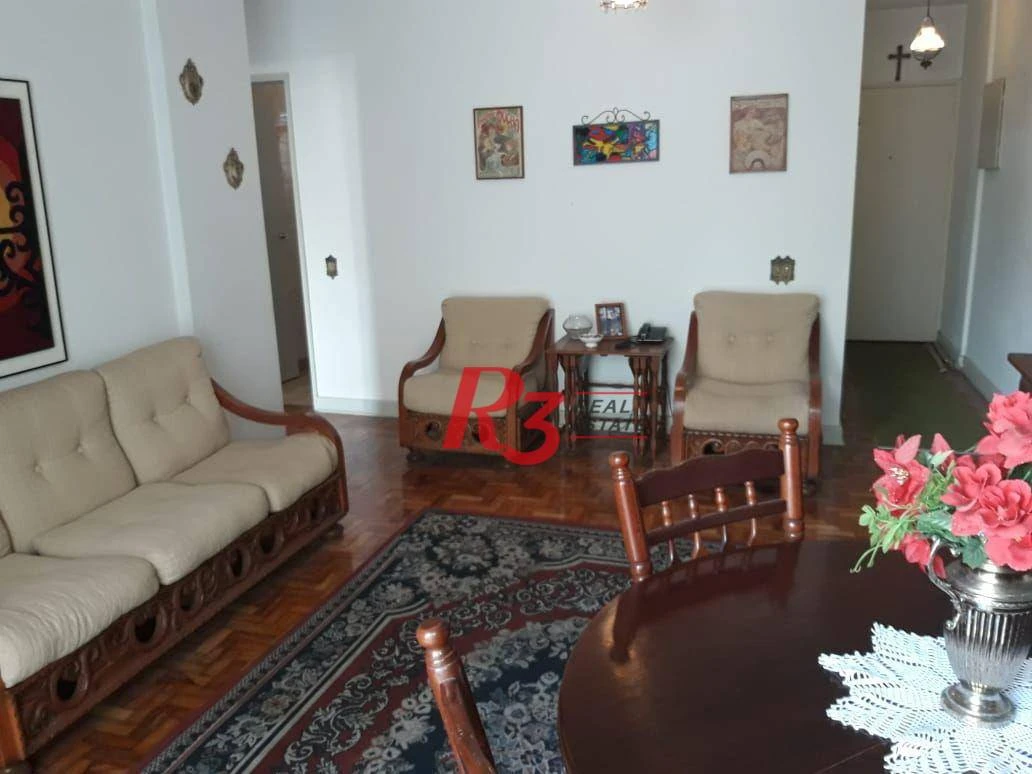 Apartamento com 2 dormitórios à venda, 86 m² por R$ 700.000,00 - Aparecida - Santos/SP