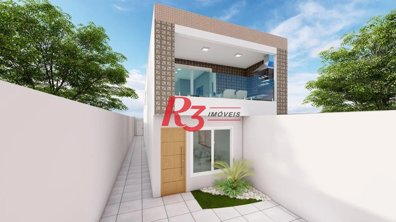 Casa à venda, 220 m² por R$ 1.490.000,00 - Embaré - Santos/SP