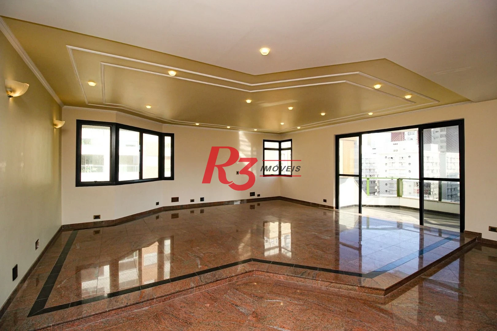 Apartamento, 400 m² - venda por R$ 3.500.000,00 ou aluguel por R$ 17.000,00/mês - Embaré - Santos/SP