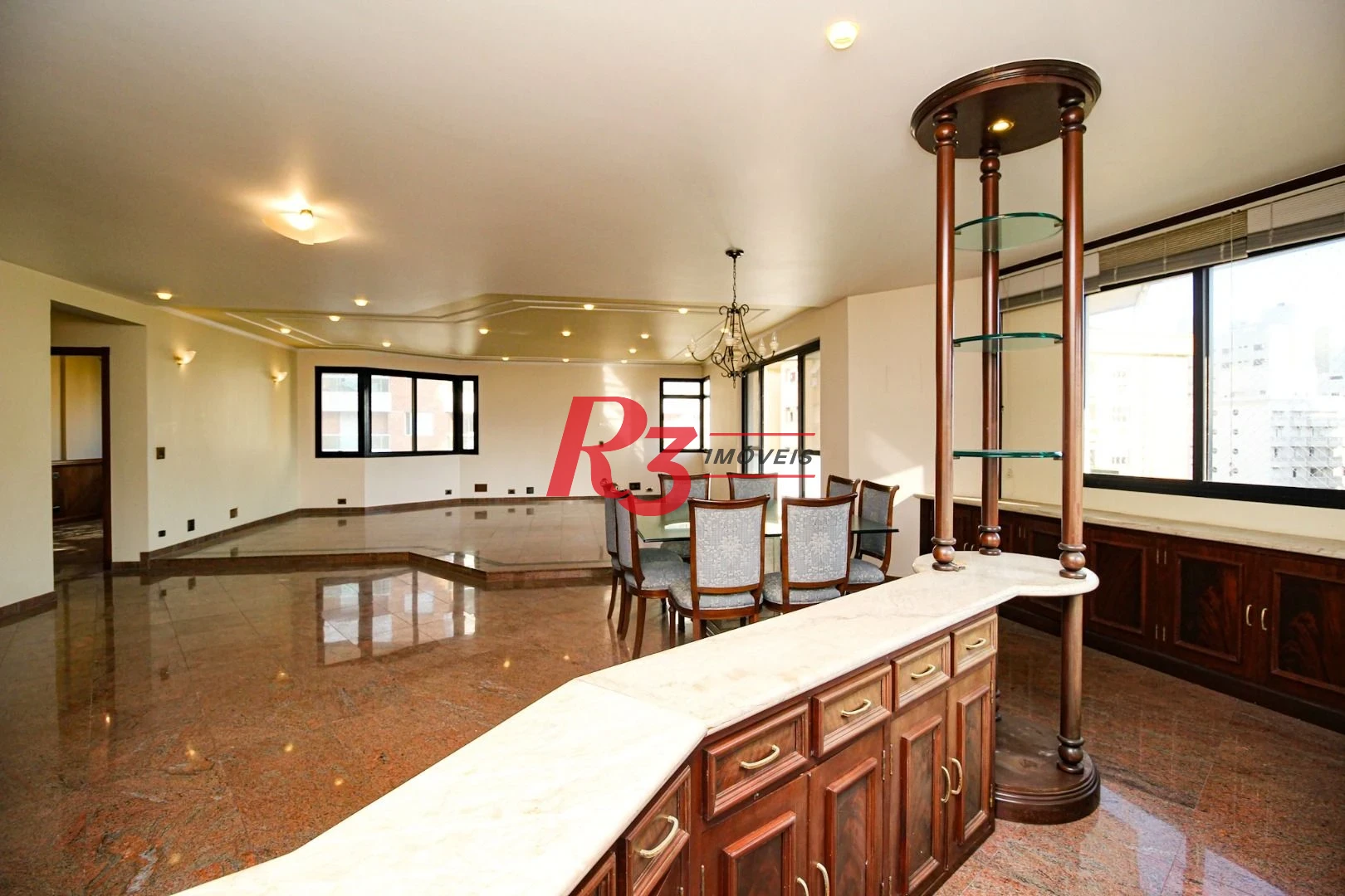 Apartamento, 400 m² - venda por R$ 3.500.000,00 ou aluguel por R$ 17.000,00/mês - Embaré - Santos/SP