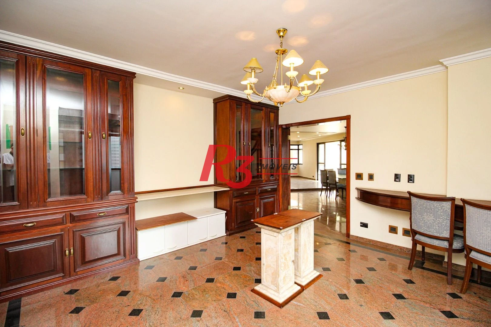 Apartamento, 400 m² - venda por R$ 3.500.000,00 ou aluguel por R$ 17.000,00/mês - Embaré - Santos/SP