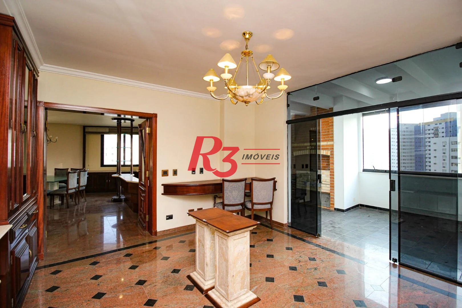 Apartamento, 400 m² - venda por R$ 3.500.000,00 ou aluguel por R$ 17.000,00/mês - Embaré - Santos/SP