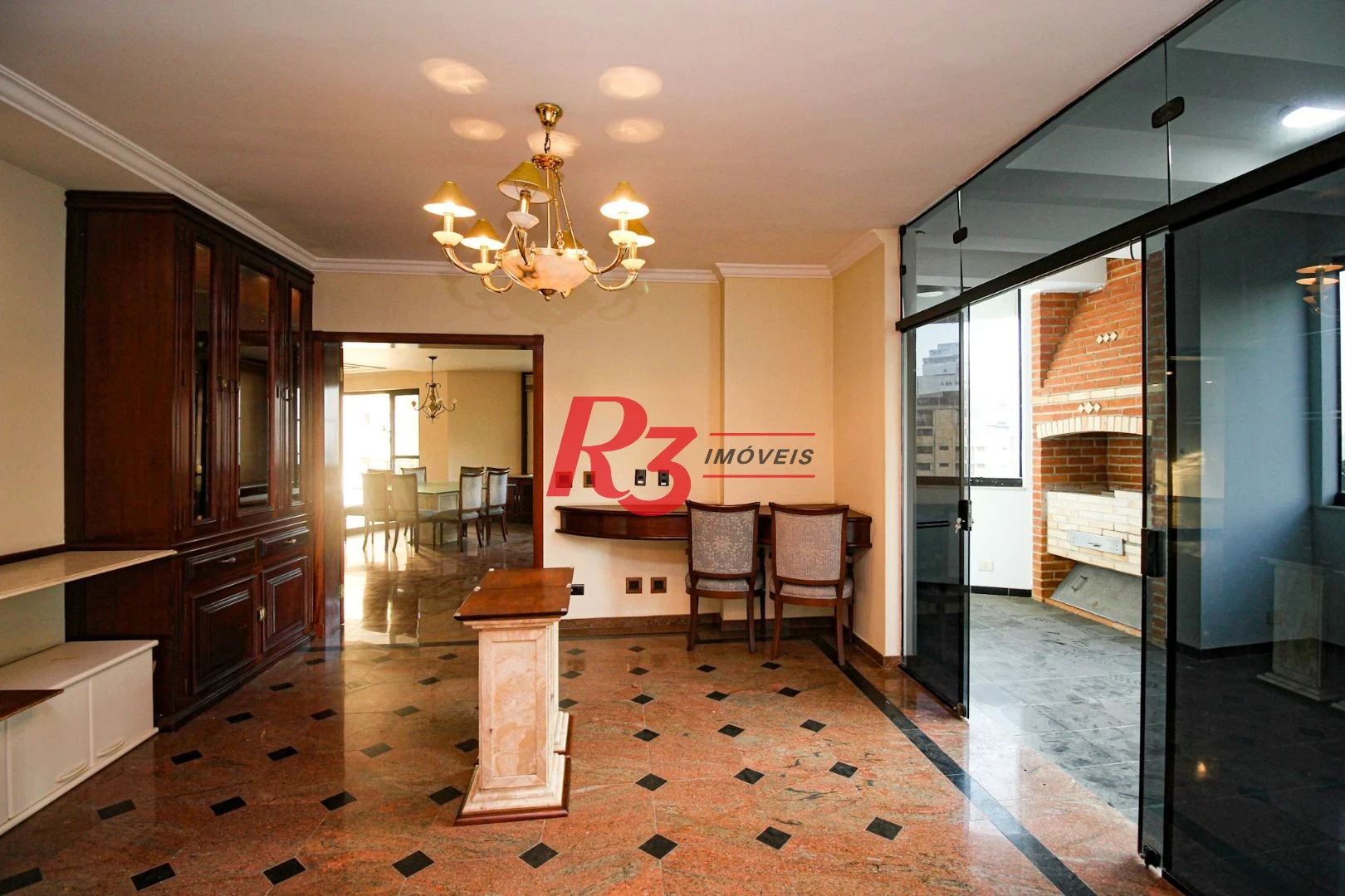 Apartamento, 400 m² - venda por R$ 3.500.000,00 ou aluguel por R$ 17.000,00/mês - Embaré - Santos/SP