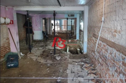 Terreno à venda, 150 m² por R$ 800.000,00 - Marapé - Santos/SP