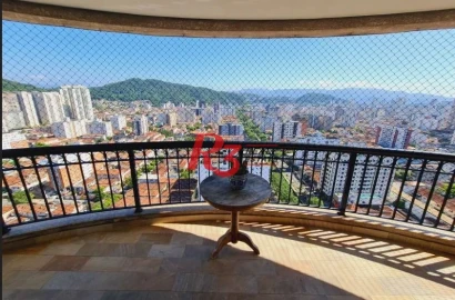 Cobertura, 177 m² - venda por R$ 1.600.000,00 ou aluguel por R$ 11.567,00/mês - José Menino - Santos/SP