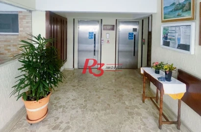 Apartamento com 1 dormitório, 40 m² - venda por R$ 300.000,00 ou aluguel por R$ 3.000,00/mês - Centro - São Vicente/SP