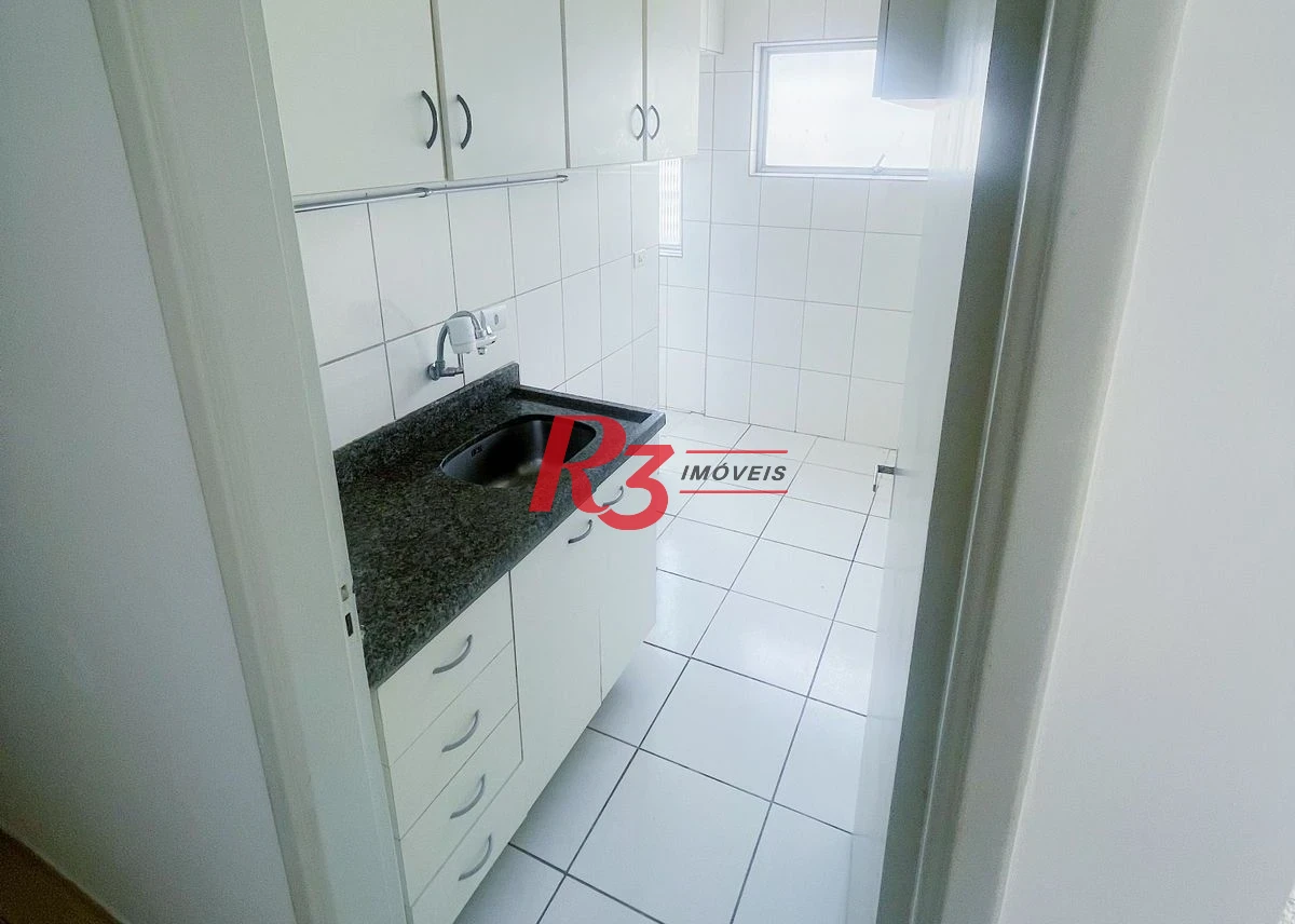 Apartamento com 1 dormitório, 40 m² - venda por R$ 300.000,00 ou aluguel por R$ 3.000,00/mês - Centro - São Vicente/SP