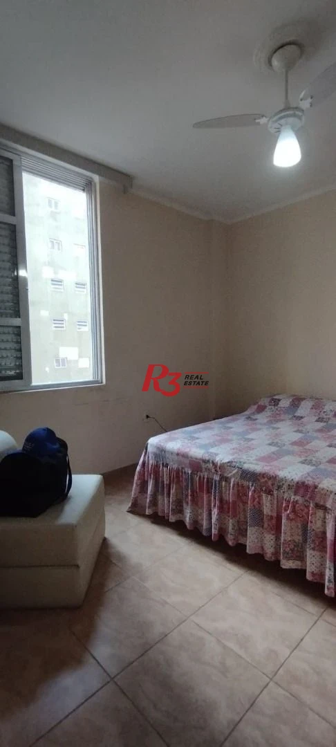 Apartamento com 1 dormitório à venda, 70 m² por R$ 400.000,00 - Pompéia - Santos/SP